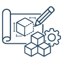 Custom ans modular design icons